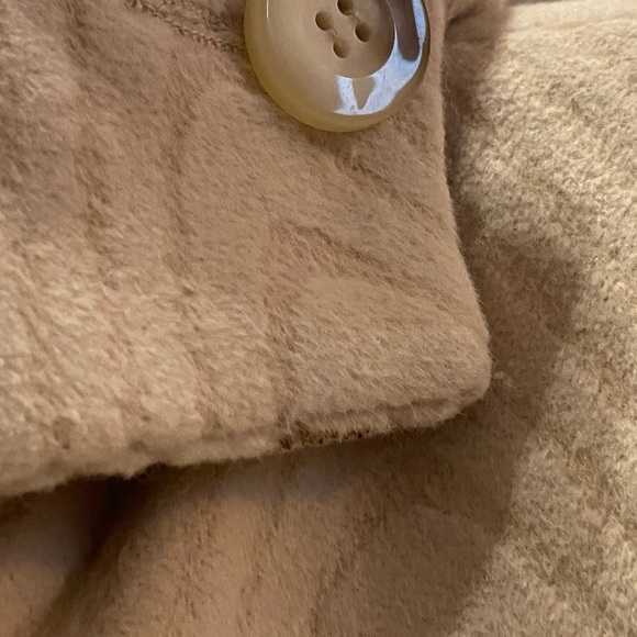 Paul Ho Haute Couture bodycon taupe lambswool angora full length coat. Size M - Picture 5 of 17